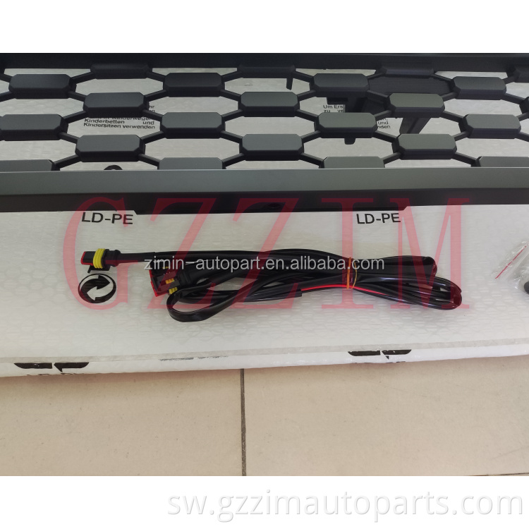 Sehemu za gari Grille ABS Plastiki Front Grille ya Tundra 2007-2013